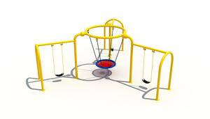 Trẻ Em Ngoài Trời Của Sân Chơi Đặt Gỗ Leo Núi Khung Nhựa Trượt Toddler Đu-Vườn An Toàn Nhựa Trượt Bằng Gỗ Đu Bộ - Product Image 6