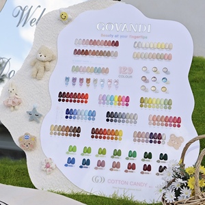 ZRKGEL - Juego de Esmalte de Uñas en Gel UV/LED, 129 Colores, 15 ml, Sin HEMA/TPO, Etiqueta Personalizada, Larga Duración, OEM/ODM - Product Image 1