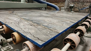 Dalles de marbre Surface mate/aiguisée à racines argentées, marbre <span class=keywords><strong>Eldorado</strong></span> <span class=keywords><strong>bleu</strong></span>, gris Astana avec veine de racines marron jungle pour revêtement de sol - Product Image 4