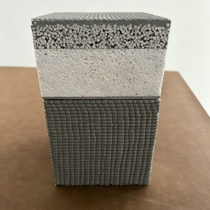 Panneau composite XPS en béton coulé, coffrage externe intégré permanent pour l'isolation thermique des murs de construction, directement de l'usine - Product Image 4