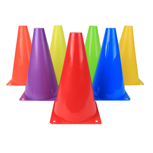 Conos deportivos de entrenamiento de plástico PE de 9 pulgadas al por mayor para conos marcadores de campo de agilidad de fútbol baloncesto fútbol - Product Image 2