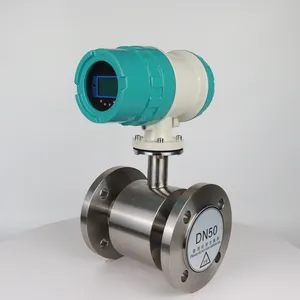 Измерено для сточных вод пива по низкой цене расходомер dn50 встроенный тип rs485 электромагнитный расходомер воды