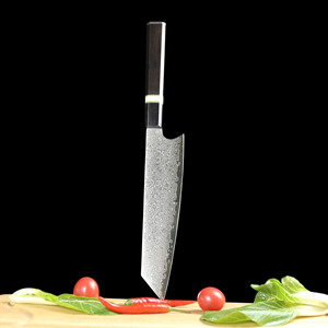 Juego de <span class=keywords><strong>cuchillos</strong></span> utilitarios de acero damasco de 8 pulgadas con mango de madera de ébano, cuchillo <span class=keywords><strong>para</strong></span> pelar <span class=keywords><strong>carne</strong></span> y pescado <span class=keywords><strong>para</strong></span> <span class=keywords><strong>cortar</strong></span> <span class=keywords><strong>carne</strong></span> <span class=keywords><strong>cruda</strong></span> <span class=keywords><strong>para</strong></span> chefs - Product Image 2