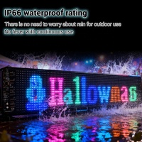 Pantalla LED Flexible Transparente Personalizable, Cortina LED Flexible para Automóviles, Resistente al Agua, Fabricante