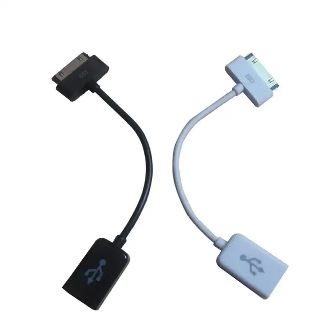 USB Nữ máy chủ OTG Adapter Kit Đối với Samsung 30pin Galaxy P1000 P1010 P6200 P6210 P6800 P7500