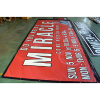 Cartel de vinilo personalizado para publicidad, cartel de valla exterior, a todo Color, de PVC, para publicidad