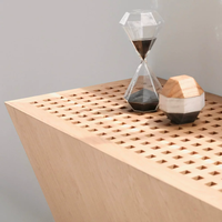 Console de style nordique minimaliste en bois massif pour la maison, le salon, le couloir, l'entrée