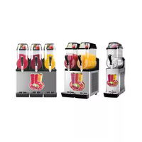 Voor Vevor Professionele 2-Tank Slush Ijs Machine Yoghurt En Noten Hoge Kwaliteit Commerciële Slush Machine