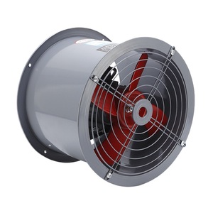 Ventilador Axial de Flujo de Aire de Acero al Carbono T35-11 de Bajo Ruido, Resistente a Altas Temperaturas, para Plantas Industriales y Sótanos, en Existencia - Product Image 1