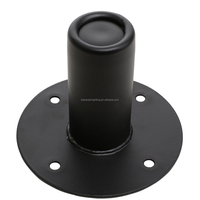 Strong Welded Steel Mounting Top Hat Speakon Box Accessories Iron Stand Black Loudspeaker Rack Speaker Welding Metal Stands