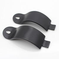 Nouvelle arrivée universel moto phare support de montage noir 34mm-38mm fourche Tube pour Harley Chopper Bobber
