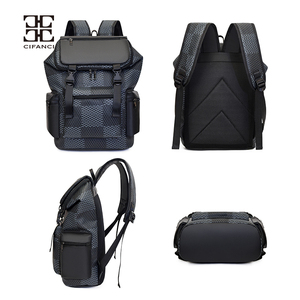 <span class=keywords><strong>Sac</strong></span> à <span class=keywords><strong>dos</strong></span> <span class=keywords><strong>pour</strong></span> ordinateur portable imperméable, style <span class=keywords><strong>vintage</strong></span>, imprimé, <span class=keywords><strong>en</strong></span> <span class=keywords><strong>cuir</strong></span> PU noir, 15,6 pouces, <span class=keywords><strong>sac</strong></span> à <span class=keywords><strong>dos</strong></span> de voyage <span class=keywords><strong>pour</strong></span> <span class=keywords><strong>homme</strong></span> - Product Image 2