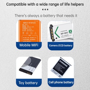 High Quality Universal LCD Fast <strong>Charger</strong> <strong>8</strong>/SS8 PTCQ Adapter For Mobile Phones Cameras-Supports Li-Ion Battery JP Socket Standard - Product Image 4