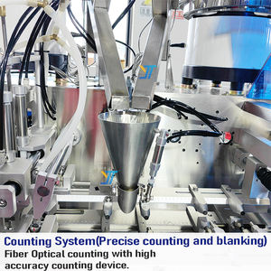 Machine à emballer remplissage comptage de bonbons en vitamines masque de compression pochette à fermeture éclair <span class=keywords><strong>plaque</strong></span> <span class=keywords><strong>vibrante</strong></span> contre-machine à emballer - Product Image 6