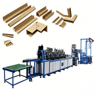 Machine de production de protège-coins automatique à grande vitesse pour la découpe des bords de papier