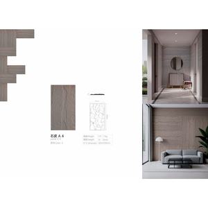 Carreaux muraux gris modernes et simples, ultra-fins, en <span class=keywords><strong>pierre</strong></span> PU légère, pour murs extérieurs de villa, 1200x600mm, grande taille, utilisation intérieure et extérieure - Product Image 3