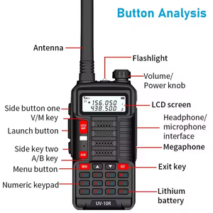 Venta al por Mayor de Baofeng -<span class=keywords><strong>Uv10R</strong></span> de Doble Banda, Walkie Talkie Portátil de Larga Distancia, Radio Original a Prueba de Agua y Segura <span class=keywords><strong>Uv10R</strong></span> - Product Image 4