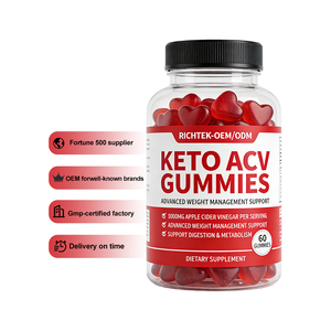 Caramelle Gommose Keto per la Perdita di Peso con Etichetta Privata OEM, Gusto Personalizzato, Caramelle Energetiche MCT Chetogeniche - Product Image 1