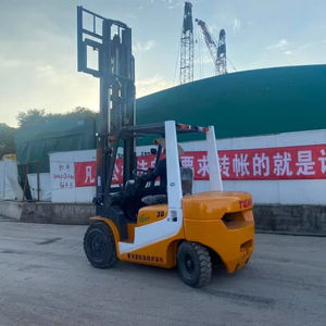 2,5/3/5/7/10/15/16/25 Ton Diesel 4,5 metros Carretilla elevadora Motor japonés TCM FD30 KOMATSU/MITSUBISHI triple Master side shift - Product Image 1