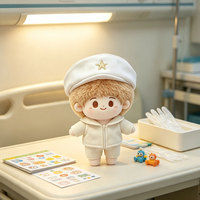 Poupée en peluche personnalisée avec tenues amovibles, figurine en peluche, jouet de collection pour les fans, cadeau en gros Kpop