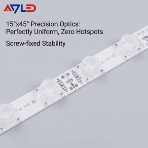 Barra LED Edgelight de 18 LED, Tira LED Rígida Brillante IP20, Iluminación para Señalización, Barra LED de 12V 24V, PCB de Aluminio 45*15 °   Letrero Luminoso Lateral - Product Image 6