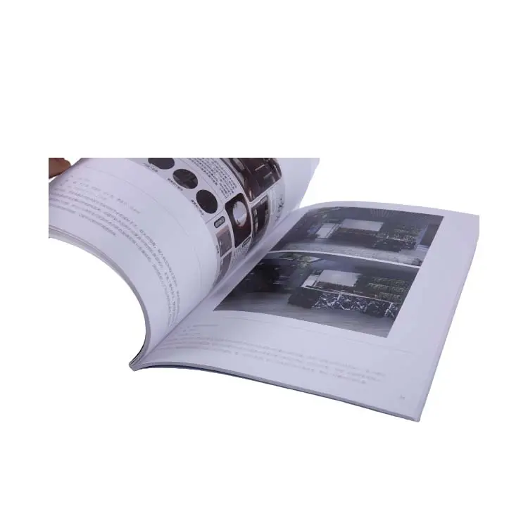 Высококачественная журнал брошюра печать листовка дешевая стенд брошюра