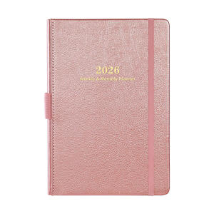 Pocket Week Plan 2026 Spiral <b>A5</b> Eco-friendly Portable English Notebook Planning Efficiency Manual Schedule in Stock - Product Image 1