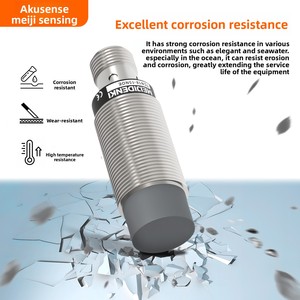 Akusense TCN12-08NO NPN Cảm biến tiệm cận cảm ứng kim loại M12 nối IP67 5V 4-15mm Cảm biến khoảng cách dẫn chỉ báo 1.5kHz - Product Image 4