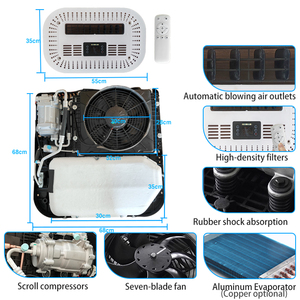 Aire acondicionado de estacionamiento eléctrico <span class=keywords><strong>para</strong></span> techo, 12V, CC, 24V, Enfriador de aire acondicionado de estacionamiento <span class=keywords><strong>para</strong></span> camión de remolque - Product Image 6