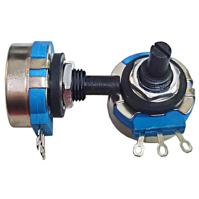 2Pcs RV28P1 2W Potentiometer 1K B102 2K2 4K7 10K103 22K 47K 470K Electric Welding Machine Insulated Shaft Made in Mainland China