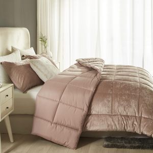 Hot bán New mùa đông xù xì lông ấm <span class=keywords><strong>Comforter</strong></span> Bộ Vua Kích thước bộ đồ giường sang trọng - Product Image 4