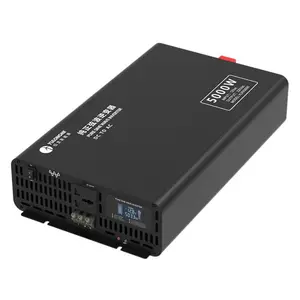 离网5000瓦纯正弦波功率逆变器48v 60V DC至交流100V 110v 120V 220V 230V 240V