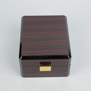 Caja de Regalo de Madera MDF de Lujo con Corte Láser, Rectangular, para Perfumes y Cosméticos, Tipo Concha, Personalizada de Fábrica - Product Image 4
