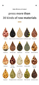Hộ gia đình Thép không gỉ mè đậu phộng mặt đất Nut dầu Presser/dầu Báo Chí khai thác máy ép - Product Image 4
