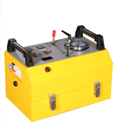 Nouvelle machine de soudage par bout à bout hydraulique haut de gamme 250-450 mm, plaque chauffante à longue durée de vie, soudeuse de tuyaux HDPE certifiée CE 8,38 kW