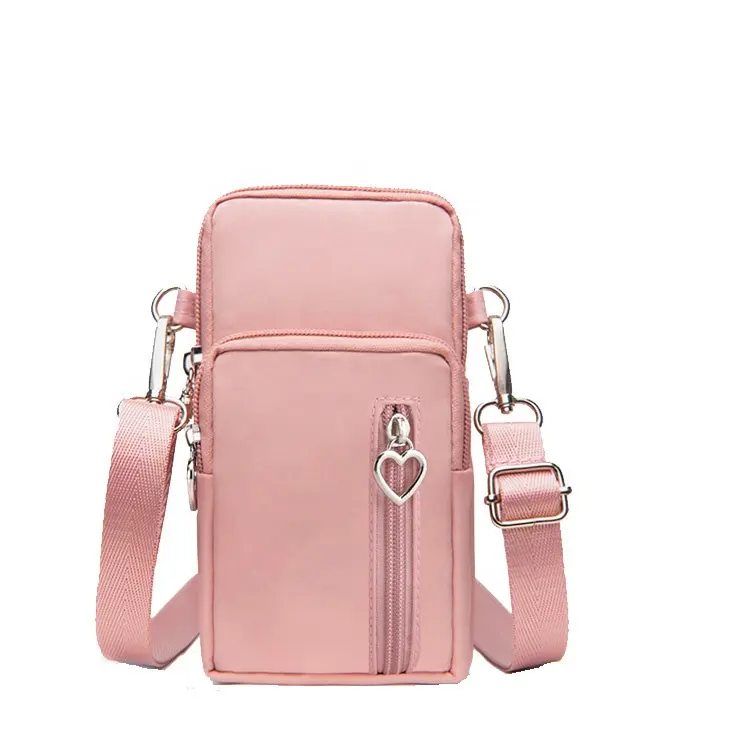 Kleine Messenger Handy Umhängetasche Benutzer definierte Logo Cross body Handy Taschen Tasche Umhängetaschen für Frauen