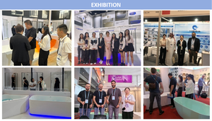 <span class=keywords><strong>Puerta</strong></span> de <span class=keywords><strong>ducha</strong></span> de <span class=keywords><strong>mampara</strong></span> de <span class=keywords><strong>ducha</strong></span> de vidrio templado con marco negro a la venta - Product Image 3