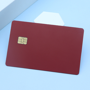 Laser khắc 4442 4428 Giao Diện Kép chip thẻ ngân hàng trống rifd không tiếp xúc <span class=keywords><strong>NFC</strong></span> kim loại thẻ tín dụng với khe cắm chip - Product Image 2