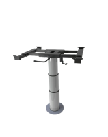 Pied de table réglable TF715 pour camping-cars, motorhomes, fourgonnettes et caravanes