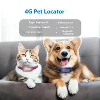Traceur GPS intelligent 4G pour animaux de compagnie et moniteur de santé - Suivi de l'activité et du sommeil avec application mobile, dispositif anti-perte