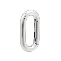 BOCAI S925 bijoux en argent Sterling accessoire pur Argentum fermoirs crochets polyvalent collier Bracelet connecter boucle en gros