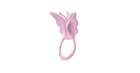 Fliegender Schmetterling Rosa Tragbarer Vibrator APP-Steuerung Magnetisches Aufladen Schönes Sexspielzeug für Frauen Tägliches Valentinstag-Feiertagsgeschenk