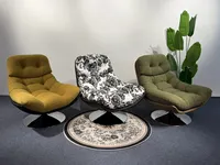 Fauteuil à bascule de salon, chaise longue de balcon, canapé paresseux pour la maison, fauteuil de designer léger et luxueux pour adulte, modèle pingouin
