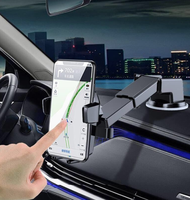 Vente chaude nouvelle voiture multifonctionnelle réglable et rétractable 360 degrés universel voiture téléphone portable ventouse support pour téléphone