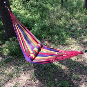 Impresión personalizada viaje <span class=keywords><strong>playa</strong></span> Camping portátil individual doble colgante paracaídas <span class=keywords><strong>hamaca</strong></span> - Product Image 1