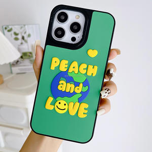 आईफोन 14 15 16 प्रो मैक्स कार्टून डिजाइन फोन के लिए 3 डी वास्तविक सिलिकॉन केस - Product Image 4