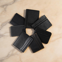 Dompet Kartu Kredit Kulit Asli Grosir, Dompet Pintar Anti RFID, Tempat Kartu Mini Pria