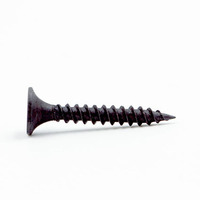 Nails Fasteners Bugle Head Black Phosphate Drywall Screw Coarse Thread Wood Studs Fine Thread Metal Studs Gypsum Installation