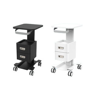 Hot Sale Modern Heavy-Duty 4-Wheel Metal Cosmetic Trolley Stand Beauty Salon Clinic Spa Hospital Hotel Commercial 100kg Capacity - Product Image 1