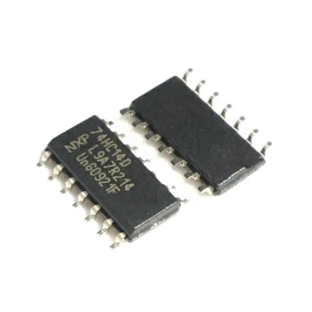 Chip logico Alichip 74 hc14d NOT gate CMOS Schmitt SMD SOP14 IC chip IN magazzino